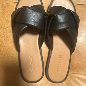 Madewell Women's Black Slide Sandals